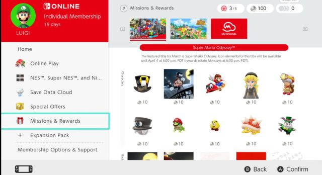 My Nintendo weekly missions 2