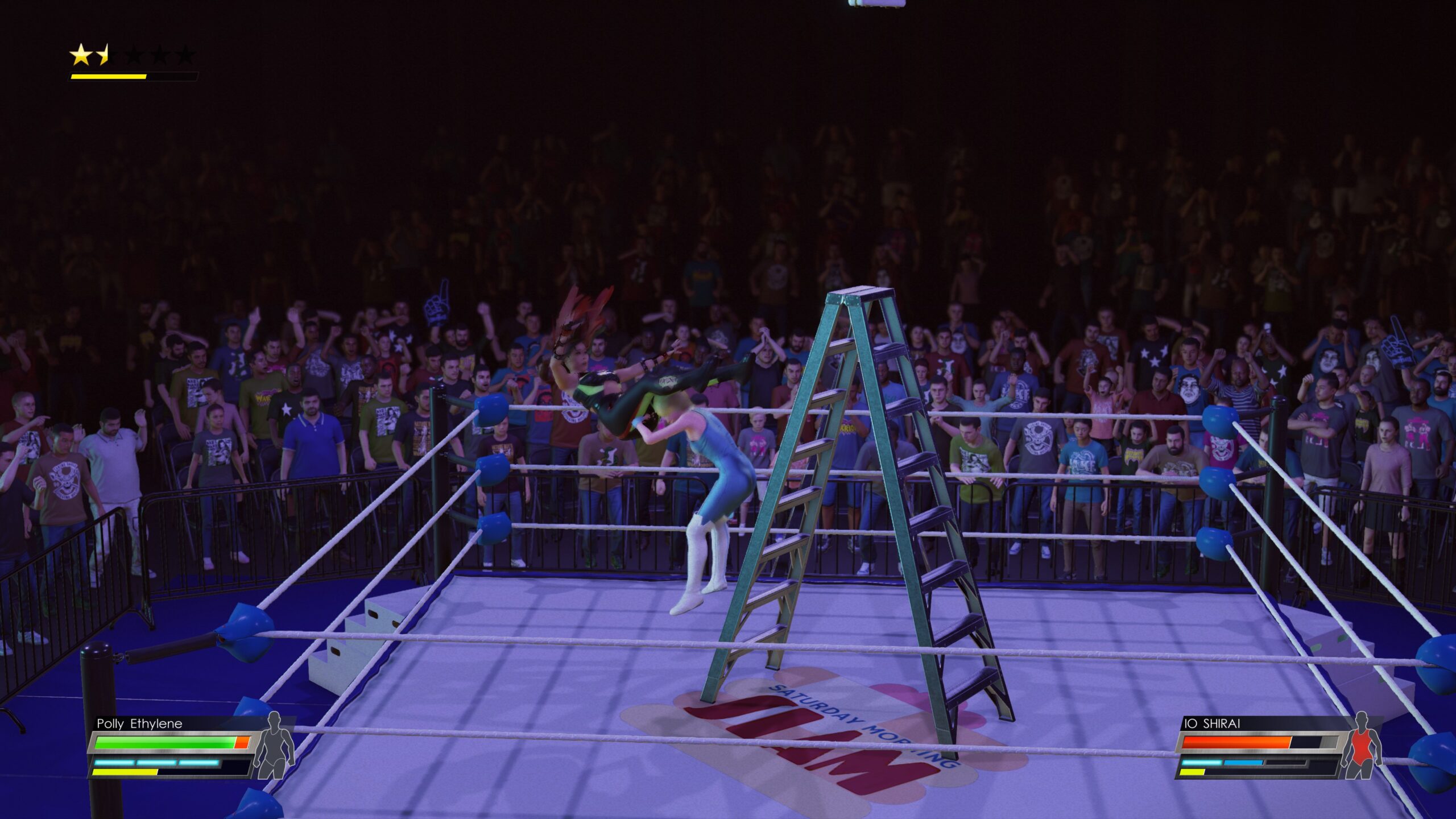 WWE 2K22 Ladder Drop