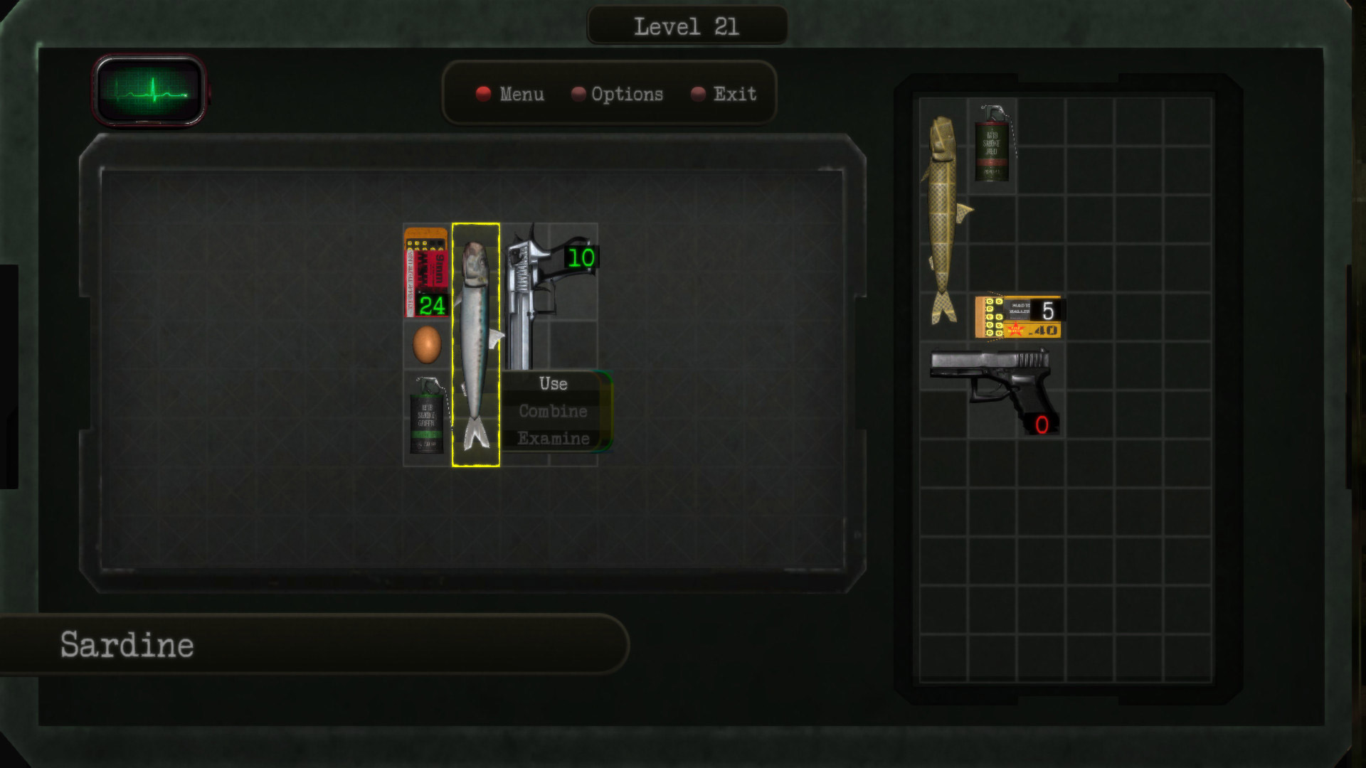 Save Room - Organization Puzzle inventory game like Resident Evil 4