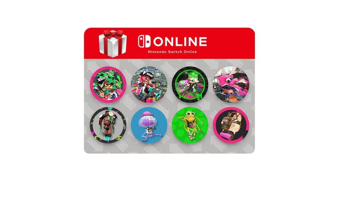 Switch Online Splatoon 2 icons
