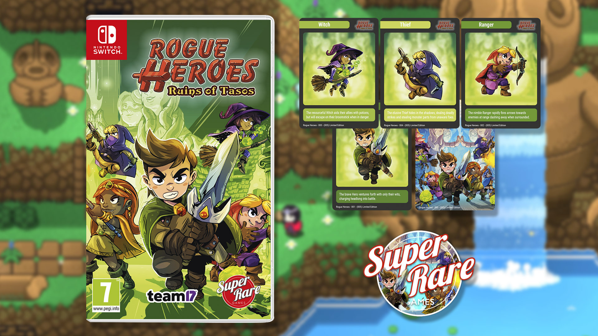 Win Rogue Heroes from Super Rare Games