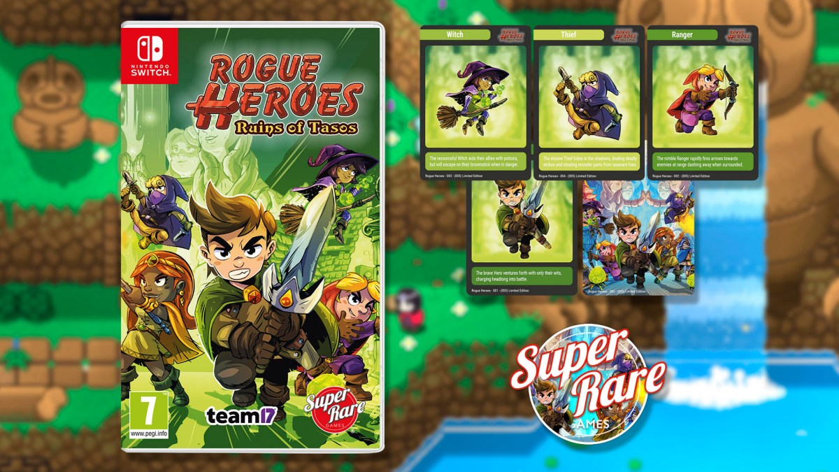 Win Rogue Heroes from Super Rare Games