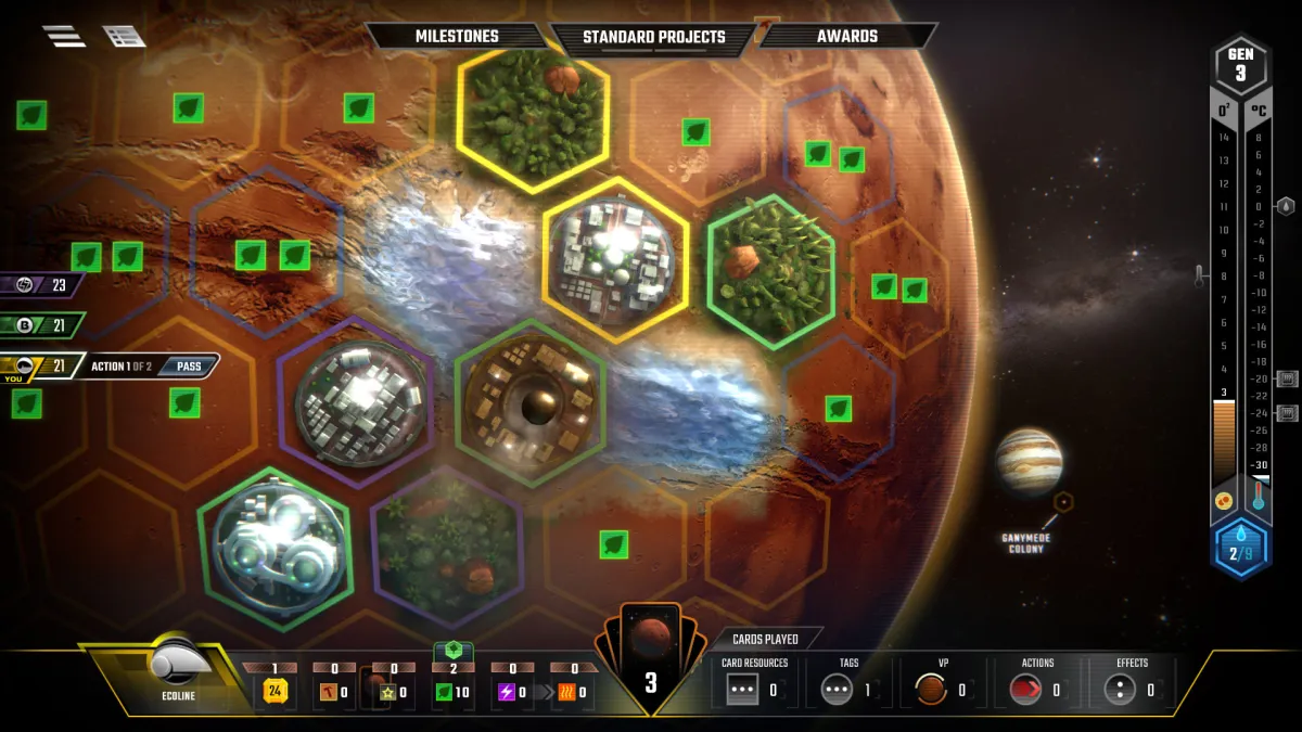 Terraforming Mars free on the Epic Games Store