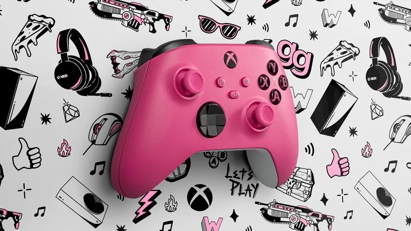 Deep Pink Xbox Wireless Controller