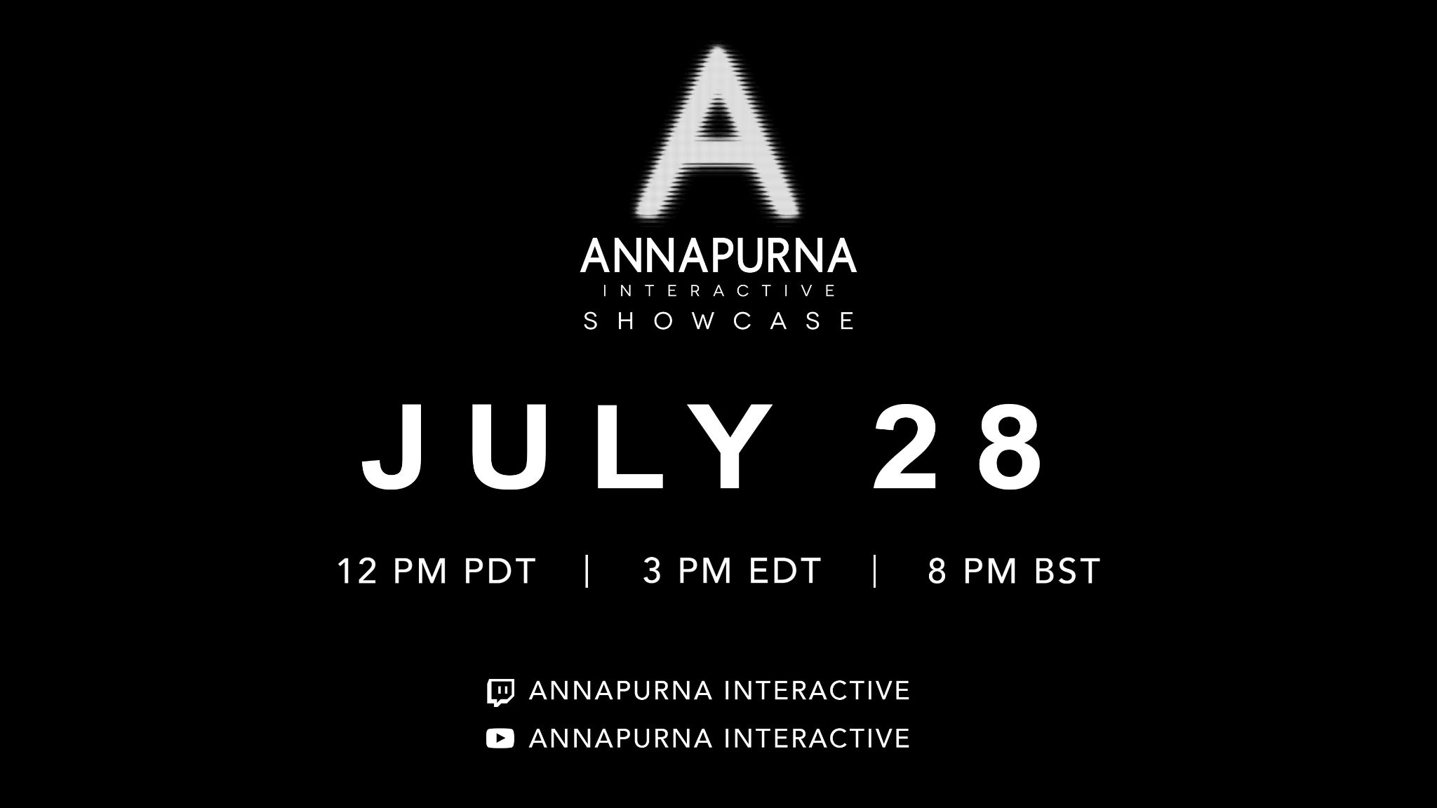 Annapurna Interactive showcase 2022