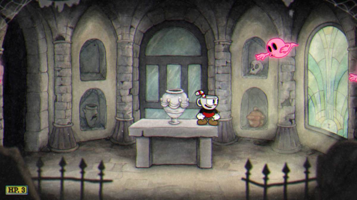 How to replay the mausoleum levels in Cuphead