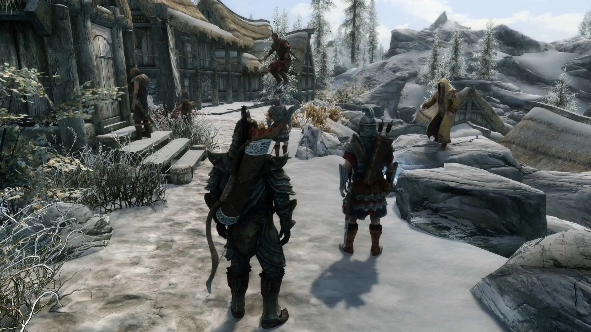 Skyrim is better with co-op, and new multiplayer mod to
