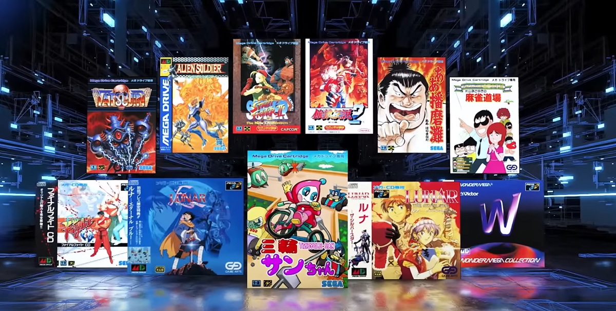 More games announced for the Japanese Sega Mega Drive II Mini