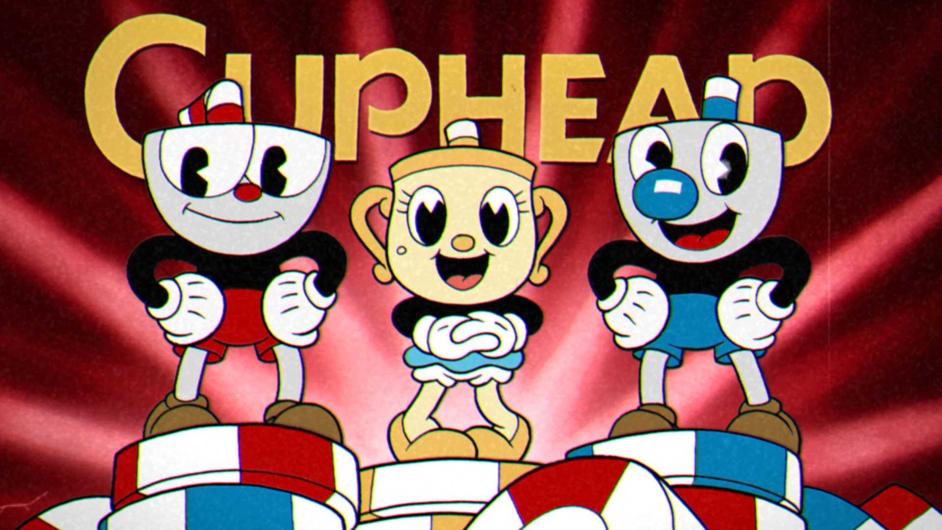 Cuphead title screen
