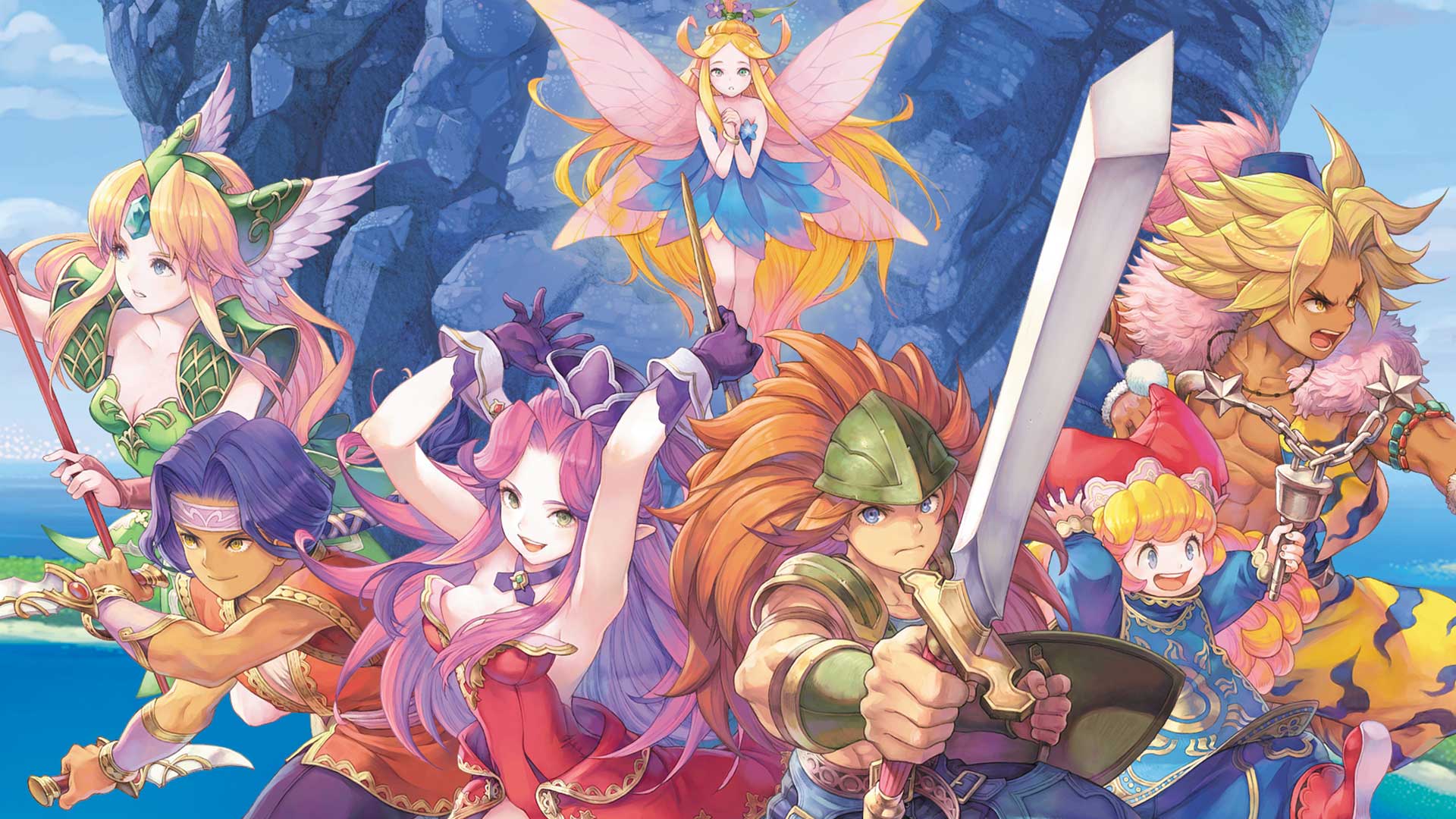 August PlayStation Plus Game Catalog featuring Trials of Mana