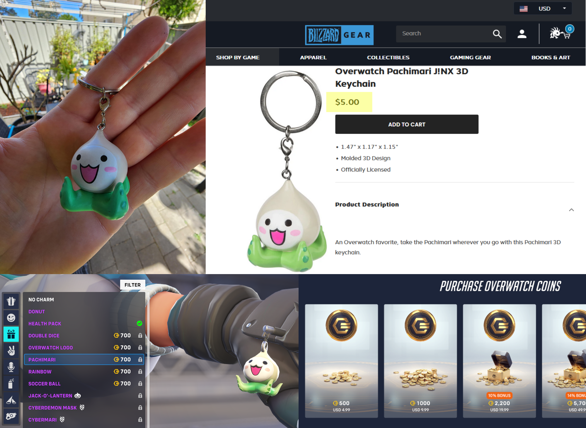 Hilarante, quelqu’un a fait remarquer qu’il est moins cher d’acheter ce charme Overwatch 2 dans la vraie vie par rapport au jeu Hilarante, quelqu’un a fait remarquer qu’il est moins cher d’acheter ce charme Overwatch 2 dans la vraie vie par rapport au jeu