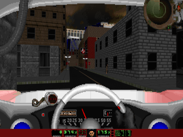 Ghostbusters Doom 2 Driving Ecto-1