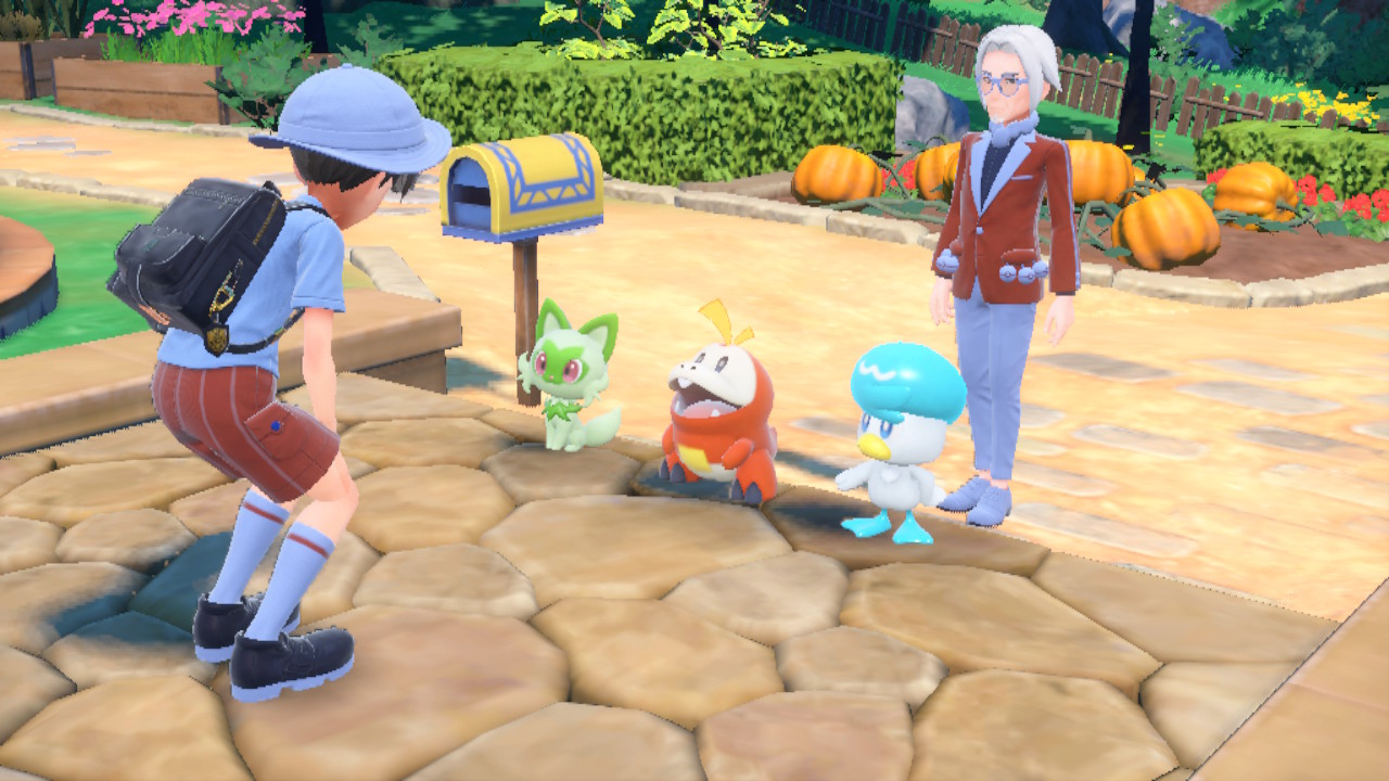 What are the new starter Pokémon in Scarlet & Violet?