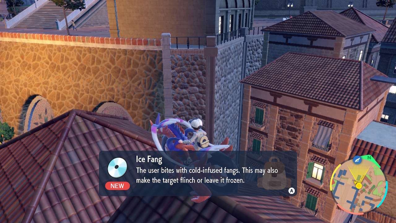 Where to find Ice Fang TM 010 in Pokémon Scarlet & Violet