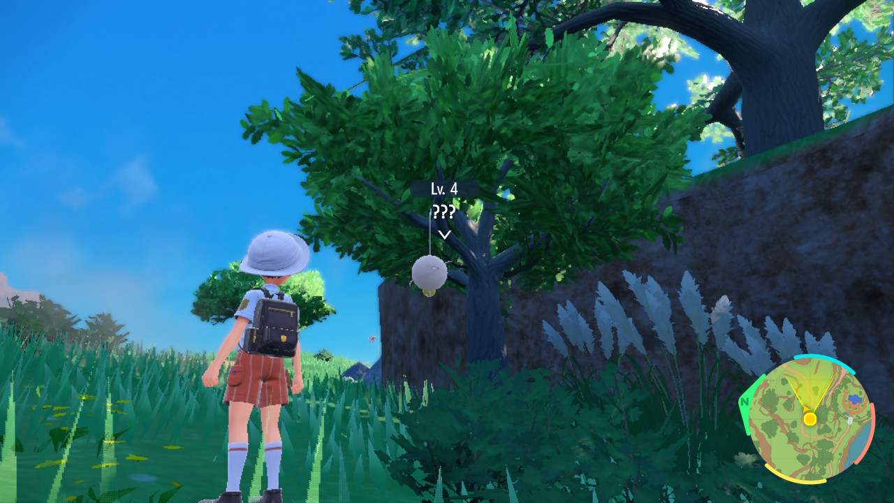 How to catch Pokémon in trees in Pokémon Scarlet & Violet