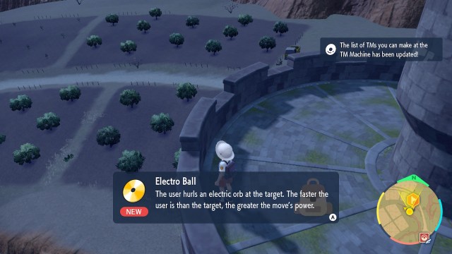 Where to find Electro Ball TM 072 in Pokémon Scarlet & Violet 5