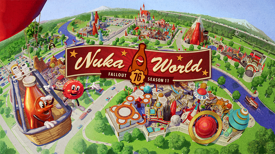 Le thème d’extension Nuka-World de Fallout 76 sera intégré dans le pass de saison – Gamofun Le thème d’extension Nuka-World de Fallout 76 sera intégré dans le pass de saison – Gamofun