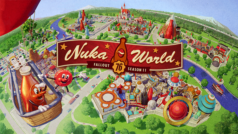 Fallout 76’s Nuka-World expansion theme will be incorporated in the season pass