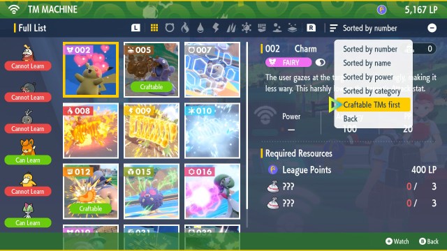 How to Craft TMs in Pokémon Scarlet & Violet 3