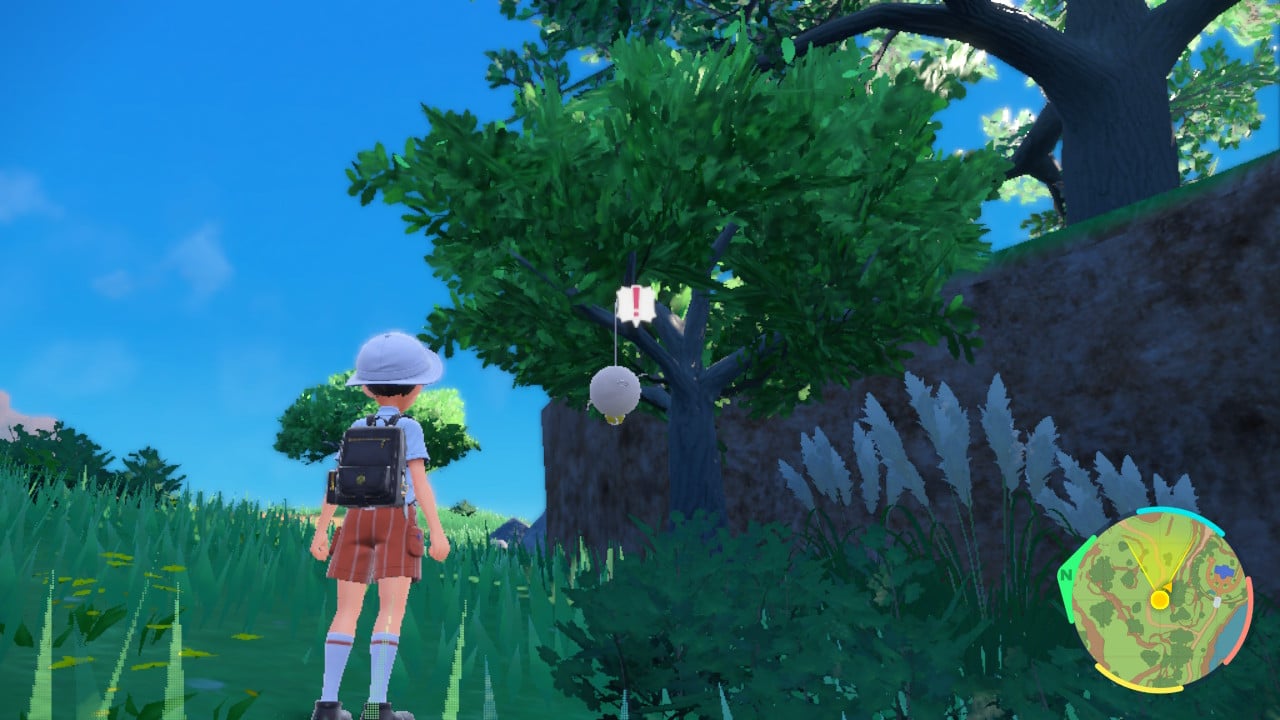 How to catch Pokémon in trees in Pokémon Scarlet & Violet 1