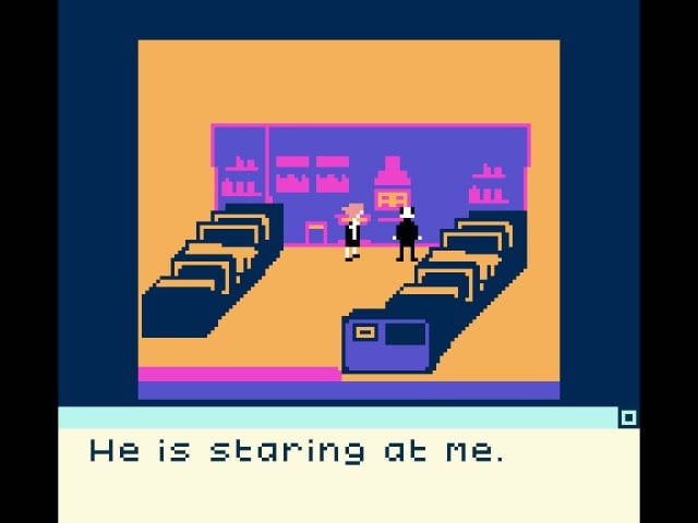 Game Boy Game about trauma