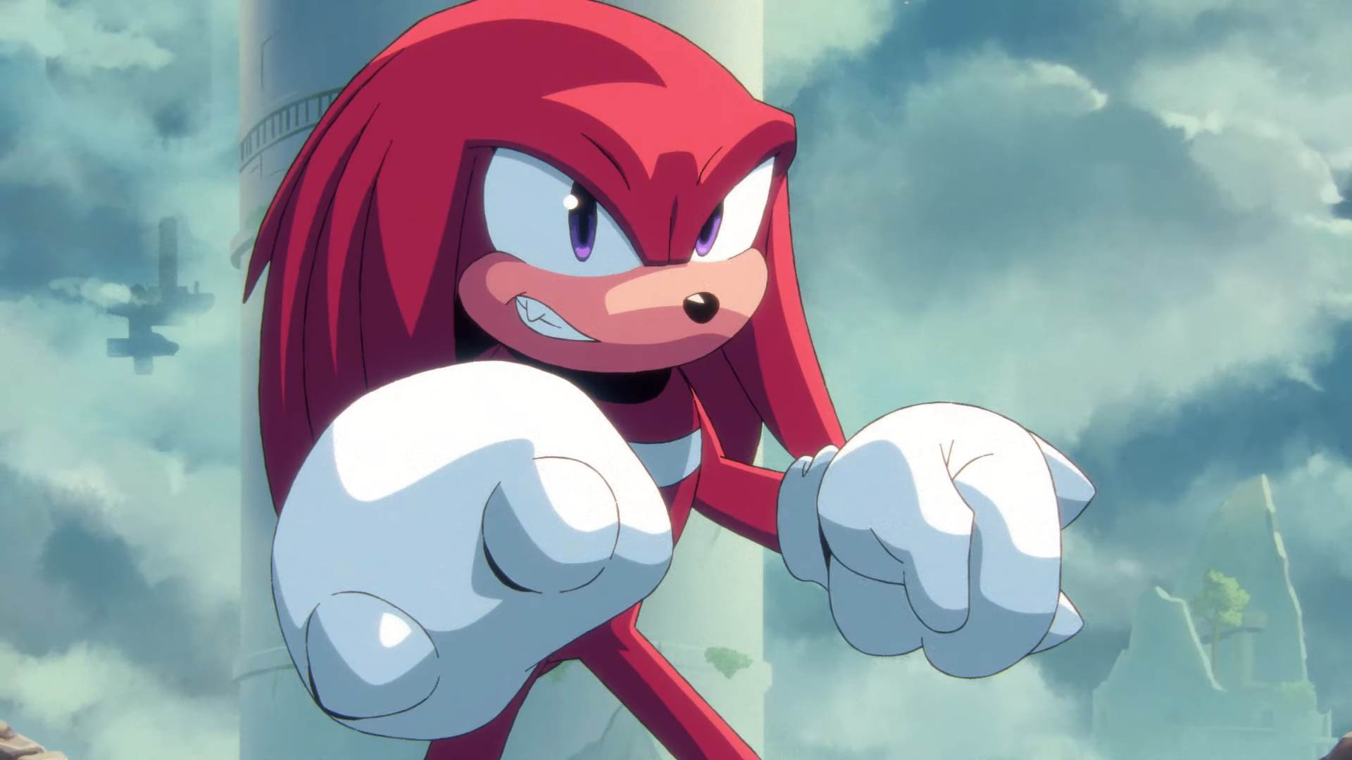 Sonic Frontiers Prologue Knuckles
