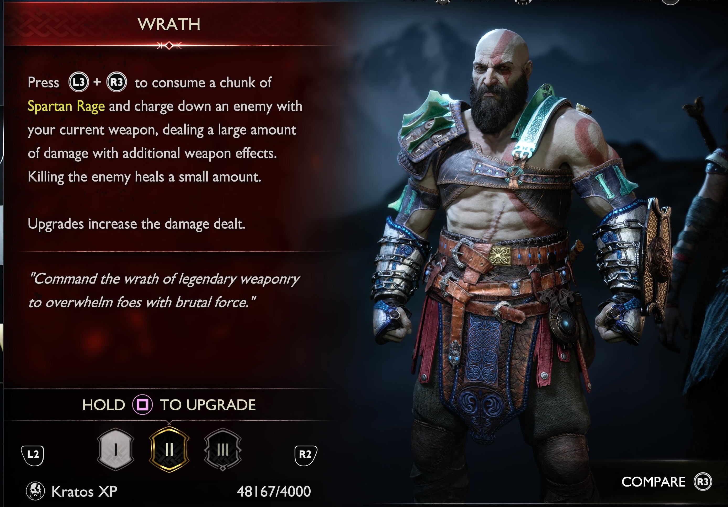 God of War: How to restore health / Spartan Rage?