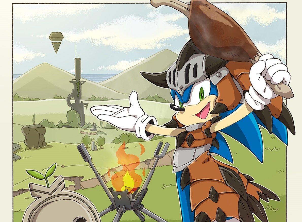 The Sonic Frontiers free Monster Hunter DLC is out