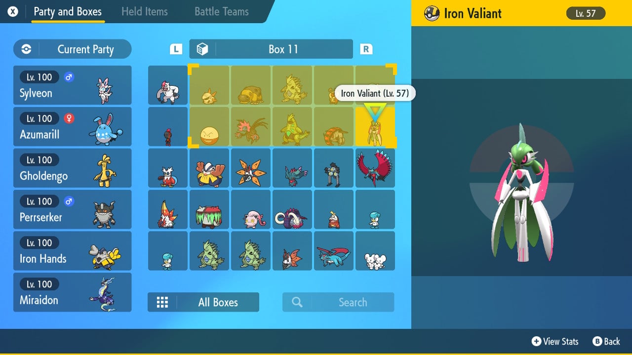 Can you mass-release Pokémon in Pokémon Scarlet & Violet?
