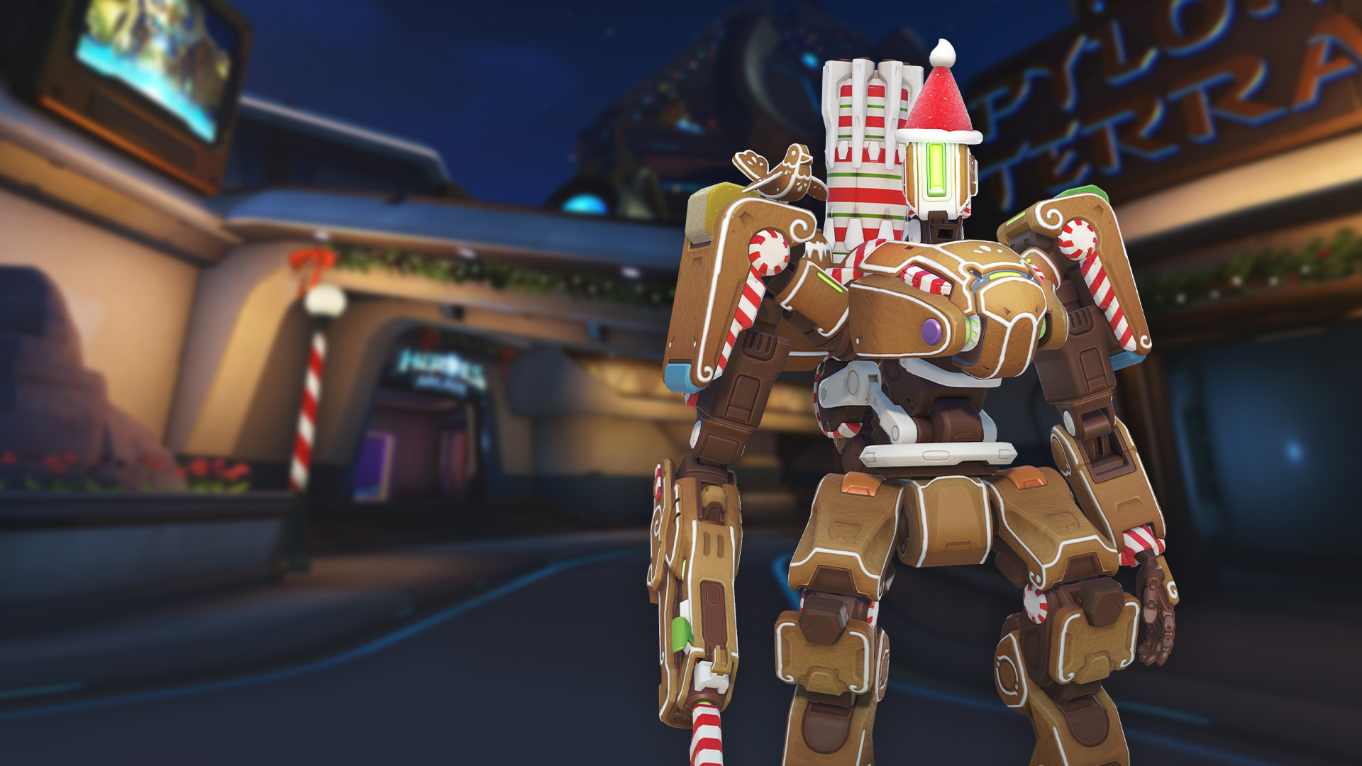You can get this nearly-free Legendary Gingerbread Bastion skin in