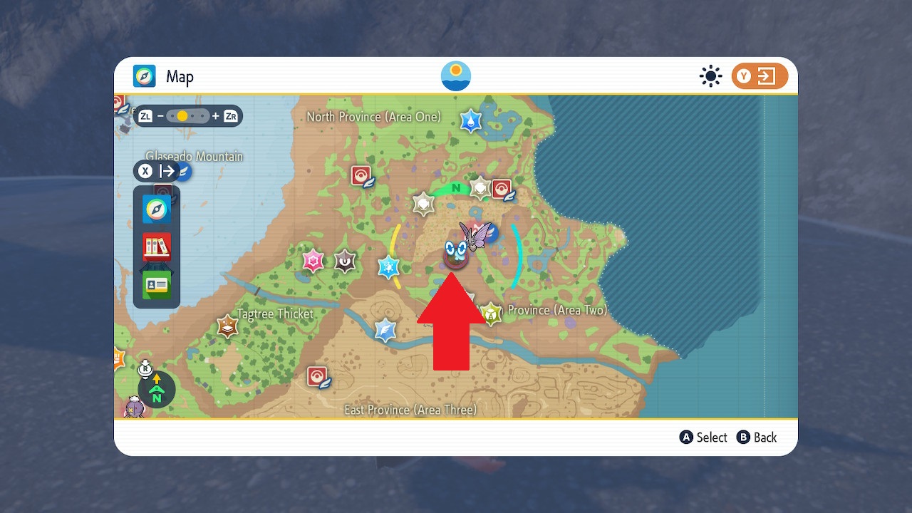 Where to find Swords Dance TM 088 in Pokémon Scarlet & Violet