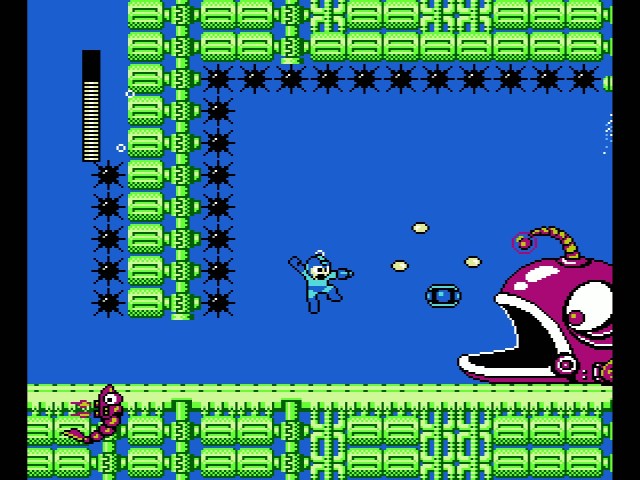 NES Mega Man 2 Fish Fish