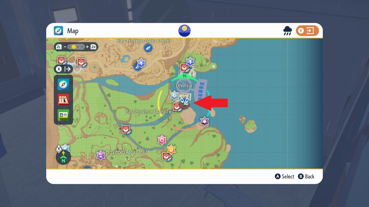 Where to find Surf TM 123 in Pokémon Scarlet & Violet