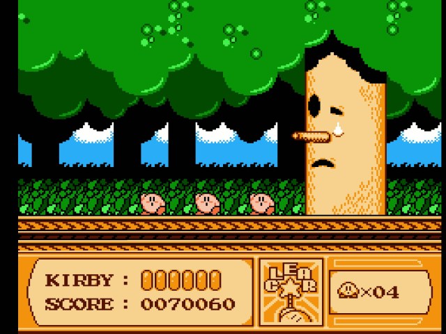 Kirby's Adventure Wispy Woods