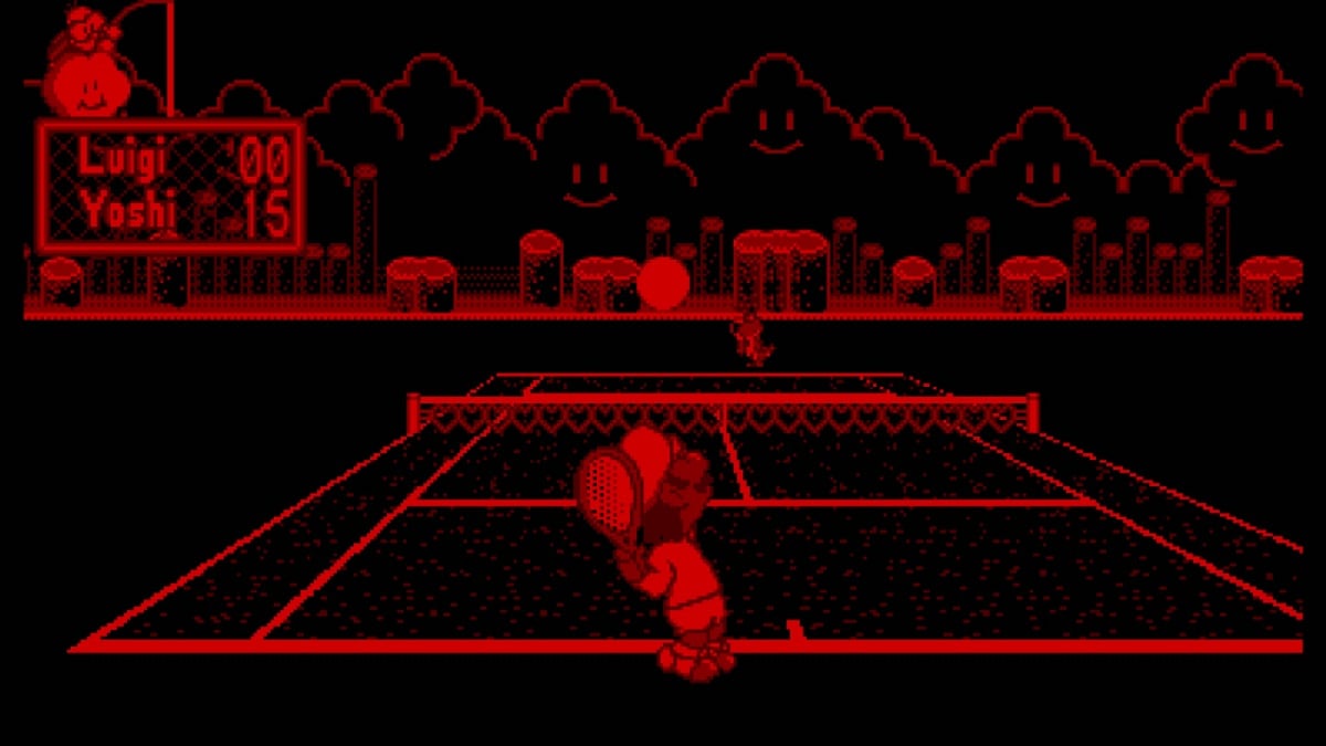 Virtual Boy Mario's Tennis
