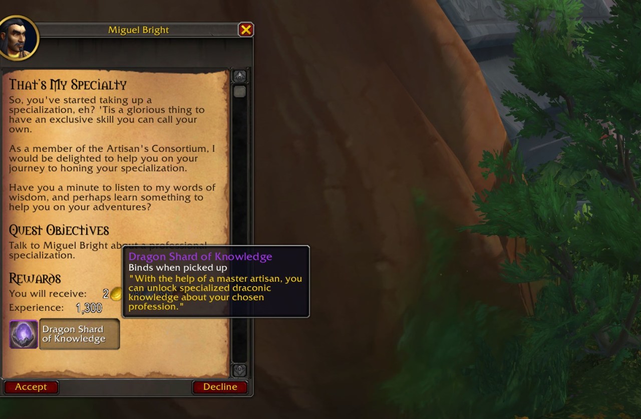 How to get Dragon Shard of Knowledge in WoW Dragonflight
