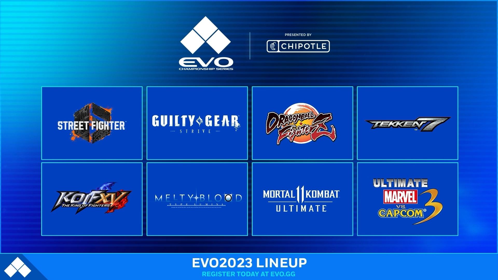 Here's the 2023 Evo main stage lineup Destructoid