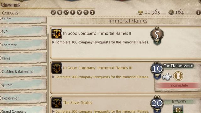 Achievements to complete in the free trial for Final Fantasy XIV