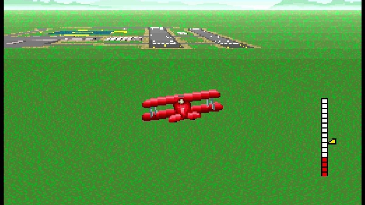 Pilotwings on SNES is a great way to get whiplash