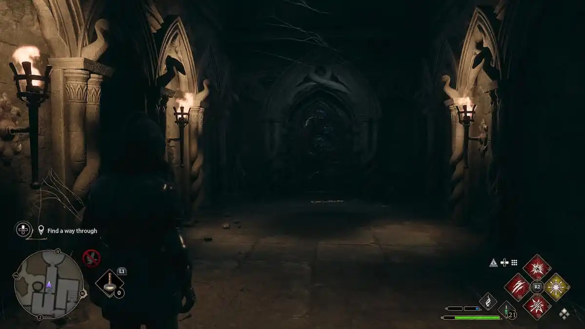 Hogwarts Legacy how to open Slytherin Locks in Scriptorium