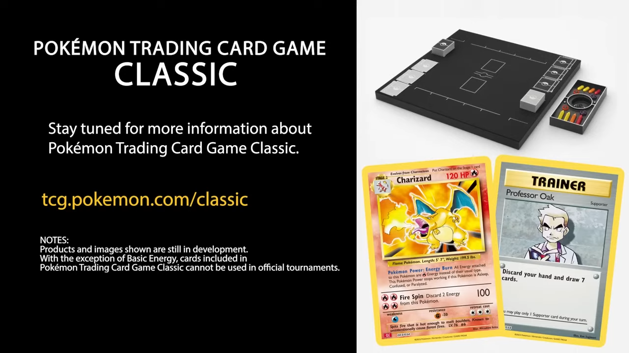 The Pokemon Company unveils 'Pokemon Trading Card Game Classic