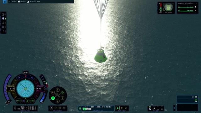Space Landing Capsule