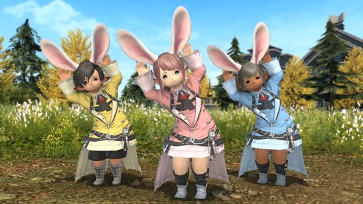 FF XIV’s new bunny ear emote gets weird for Viera players