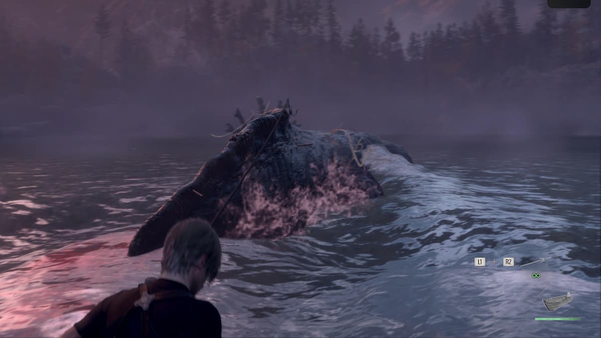 How to beat the Del Lago fish boss in the Resident Evil 4 remake