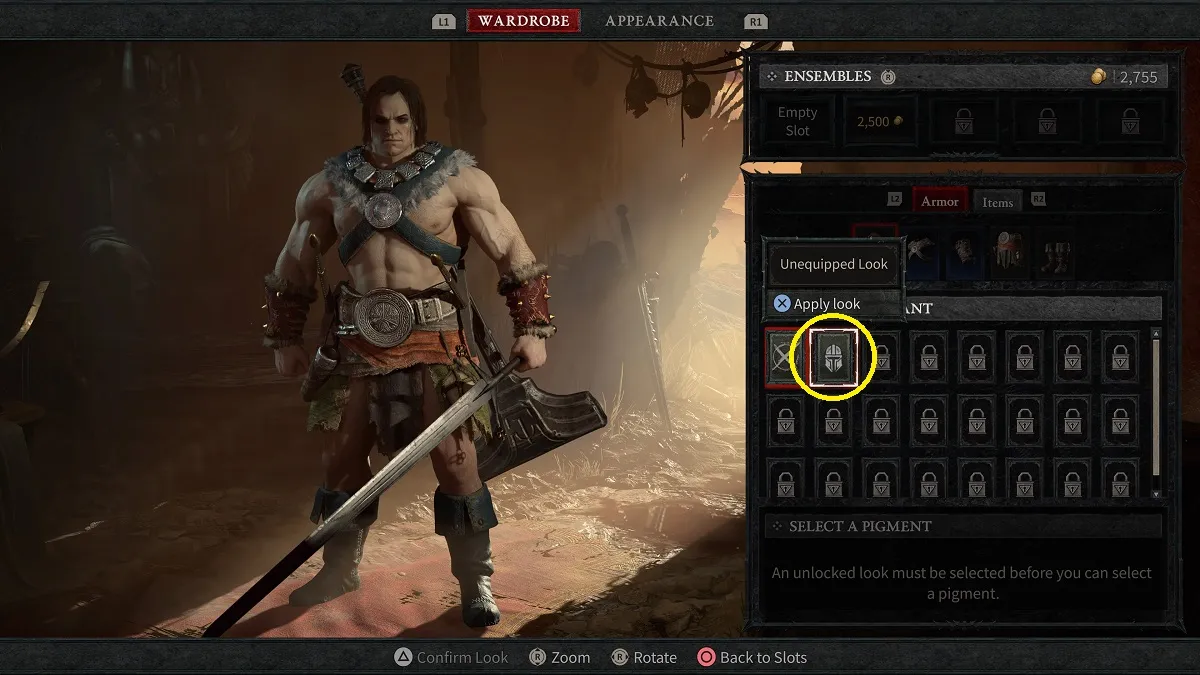How to hide helmet in Diablo 4