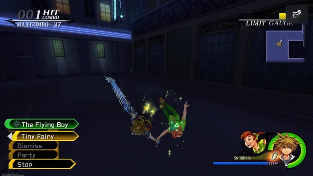 Peter Pan Kingdom Hearts 2 summon