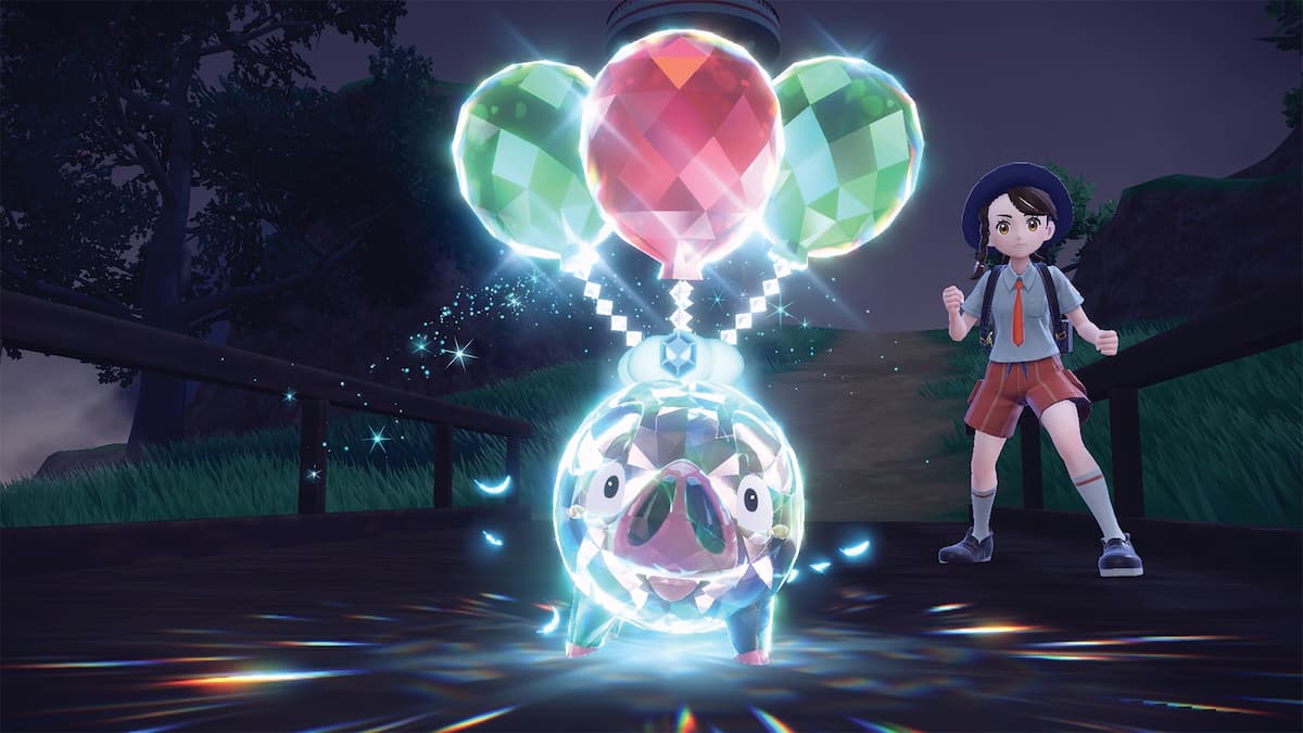 The new Pokémon Scarlet & Violet promo is a flying pig, just in time for April Fools’