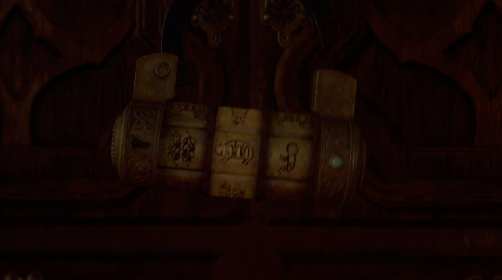 RE4 remake Village Chief Manor combination lock puzzle solution