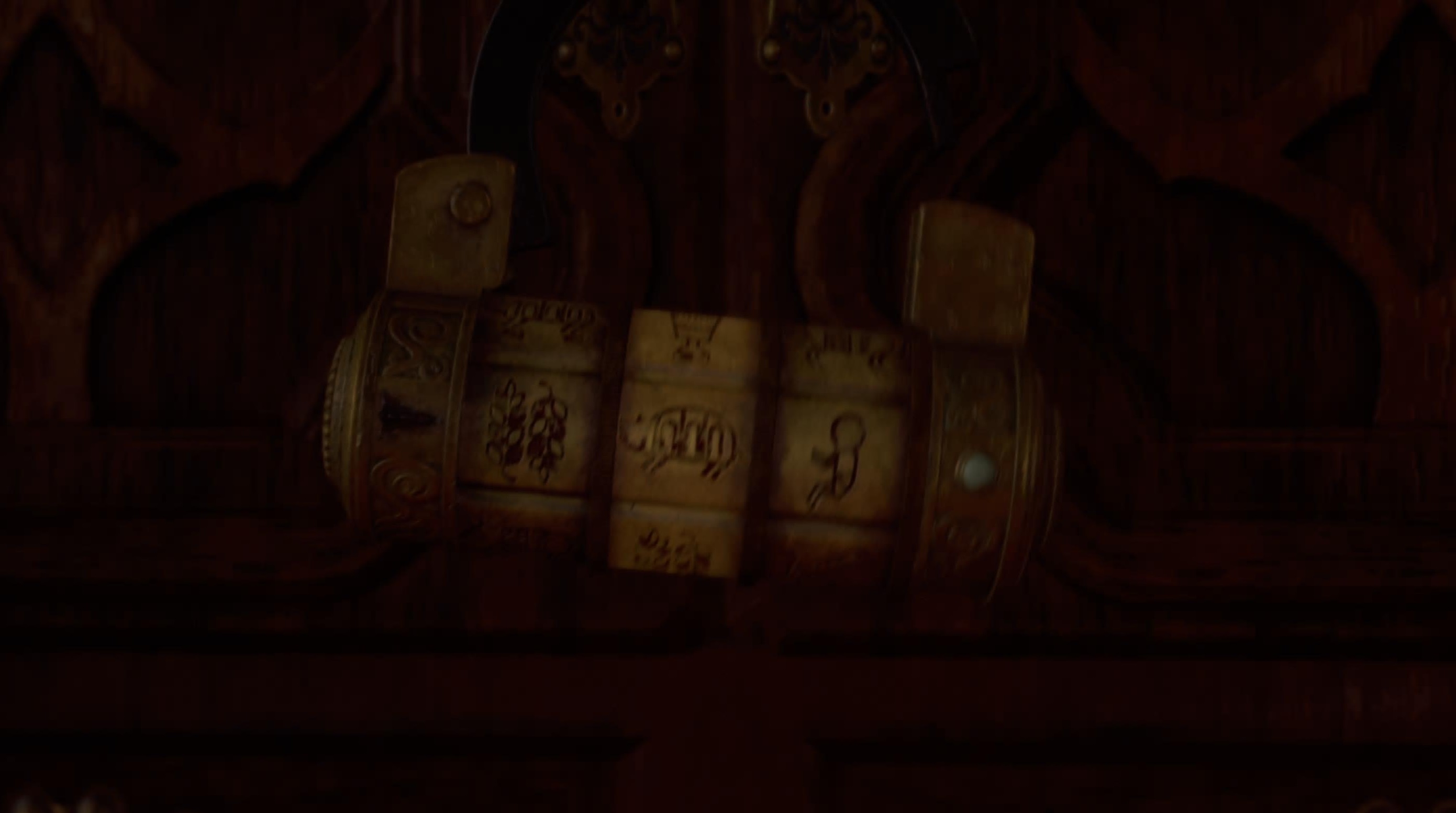 RE4 remake Village Chief Manor combination lock puzzle solution