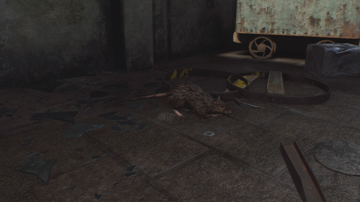 Resident Evil 4 rats in Abandoned Factory